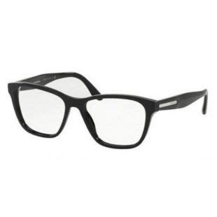 prada square plas tic eye glasses pr 04tv 1ab1o1|Prada Ladies Eyeglass Frames PR 04TV 1AB1O1 54 .